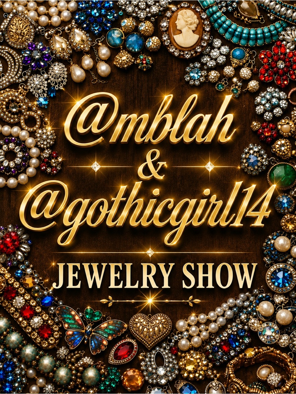 Cohost show flyer